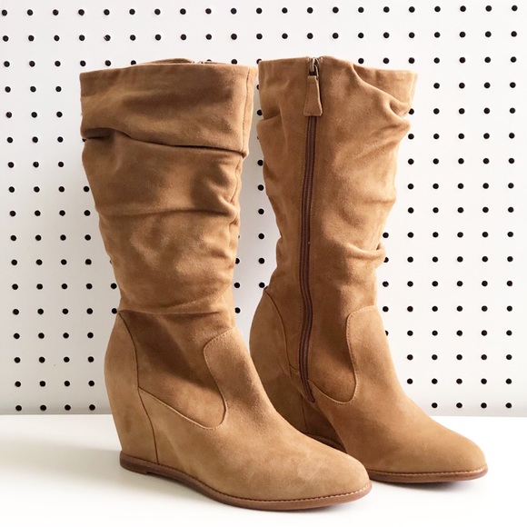 johnston and murphy nicole wedge boot